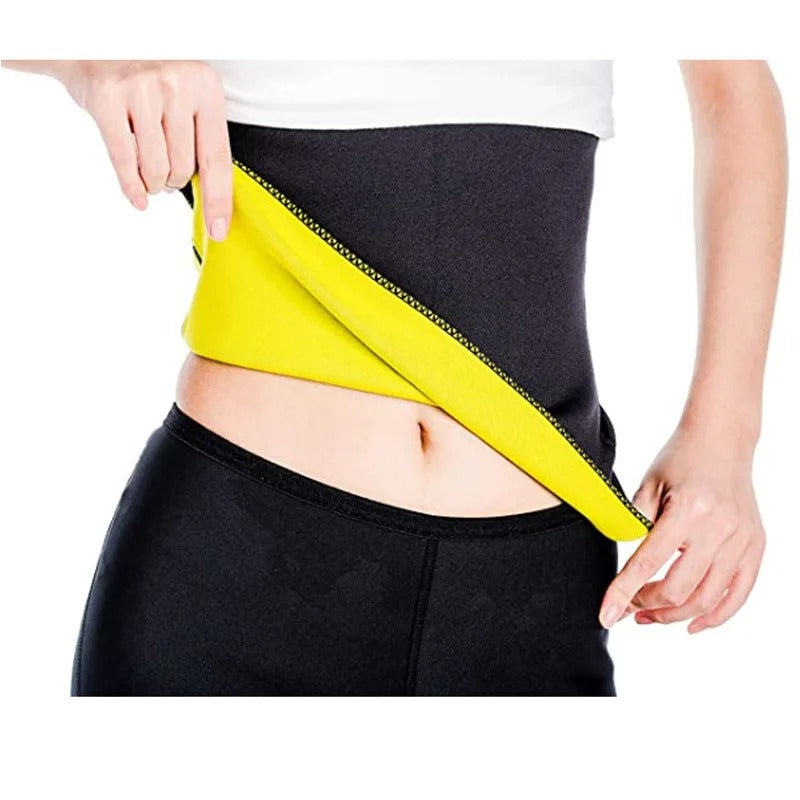 Sauna Waist Trimmer Belt – Sweat Band & Tummy Control Abdominal Wrap