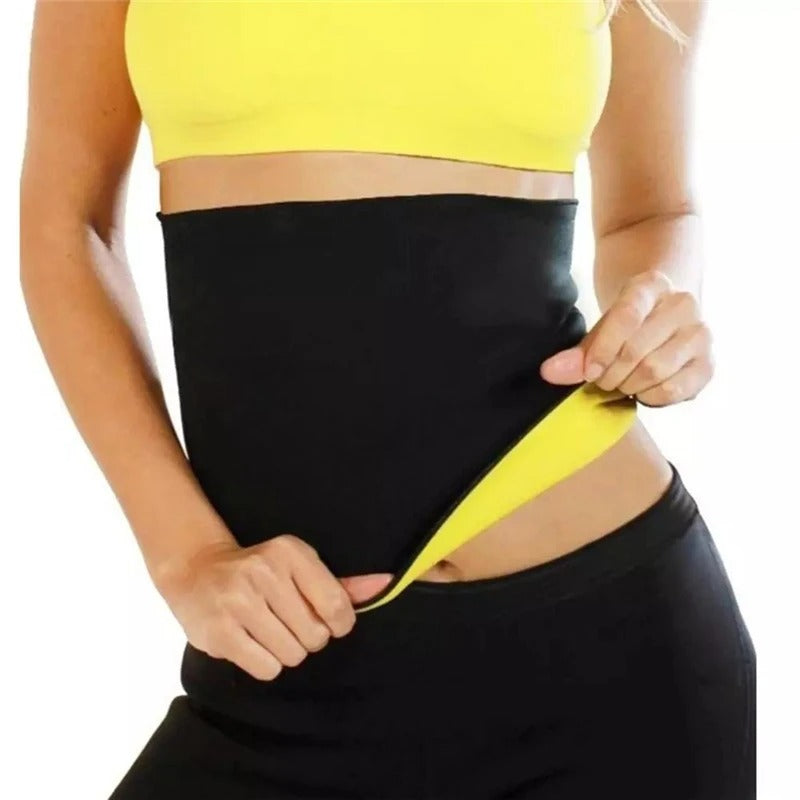 Sauna Waist Trimmer Belt – Sweat Band & Tummy Control Abdominal Wrap