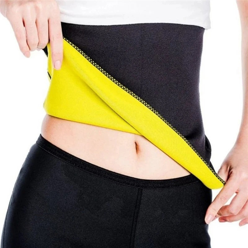 Sauna Waist Trimmer Belt – Sweat Band & Tummy Control Abdominal Wrap