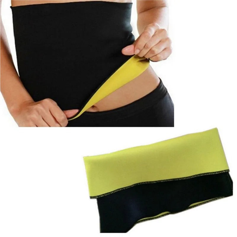 Sauna Waist Trimmer Belt – Sweat Band & Tummy Control Abdominal Wrap